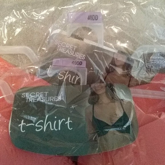 Two Bra BUNDLE Secret Treasures Sz 40DD NWT - Picture 4 of 7